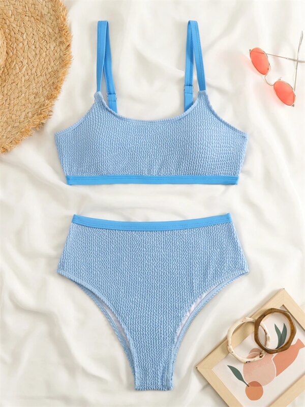 Maillot de bain femme 2 pièces pour femmes, bikini, ensemble deux pièces