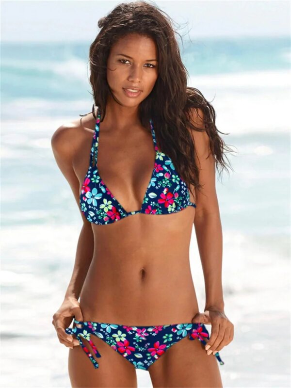 Maillot de bain femme 2 pièces Sexy Bikini 2024 nouveau Push Up Bikini