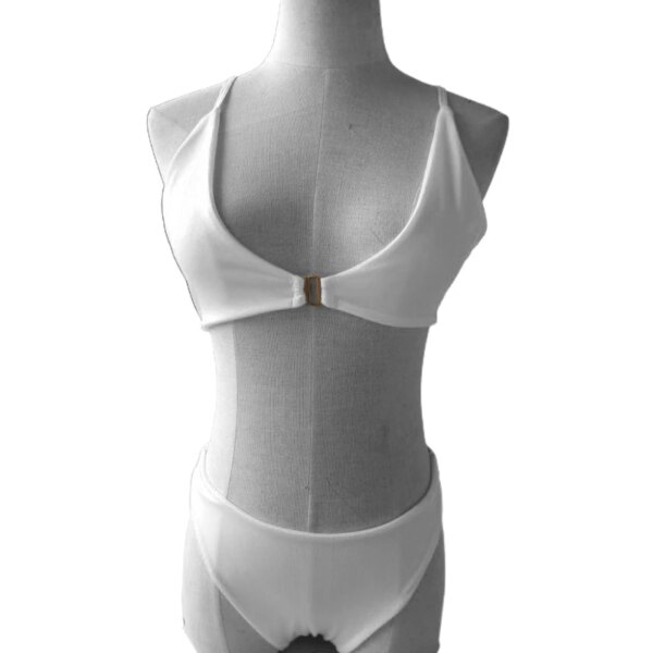 Maillot de bain femme 2 pièces ensemble 2 pièces, soutien-gorge à structure métallique