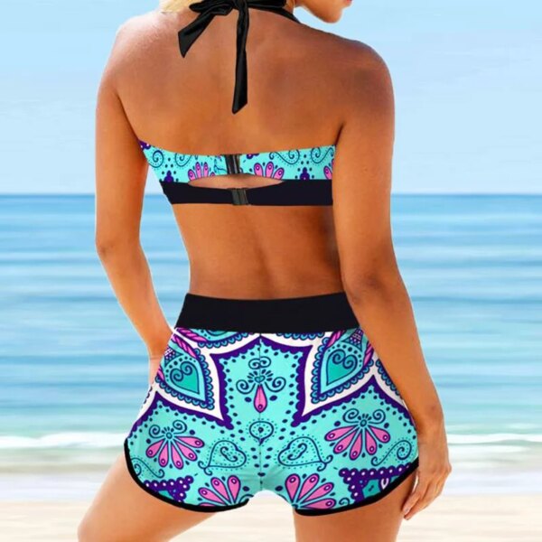 59820-c8efa5.jpg Maillot de bain femme 2 pièces imprimé rétro pour femmes, ensemble deux pièces