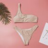 Maillot de bain femme 2 pièces à paillettes pour femmes, ensemble bikini sexy pour dames