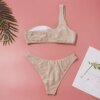Maillot de bain femme 2 pièces à paillettes pour femmes, ensemble bikini sexy pour dames