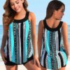 60177-5e5df9.jpg Maillot de bain femme 2 pièces, tankini, grande taille, slim, imprimé floral