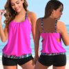 60459-9f9366.jpg Maillot de bain femme 2 pièces, tankini, grande taille, sexy, imprimé