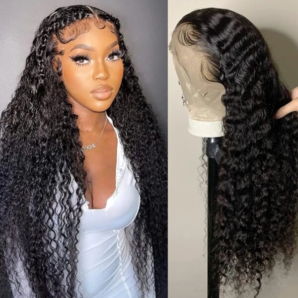 perruque femme Lace Frontal Wig 150% péruvienne naturelle