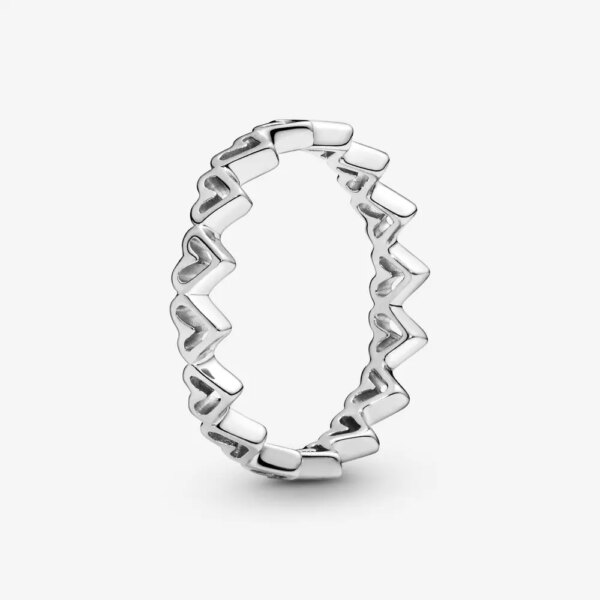 Bague de fiançailles femme Modèle Couronne Original, Cœur, Wishbone