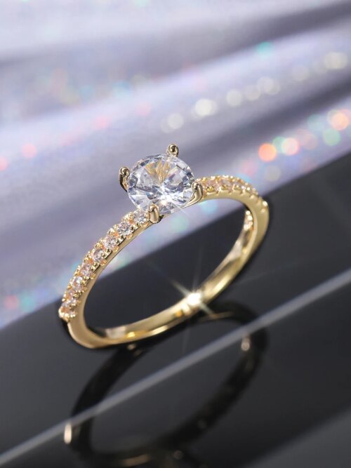Bague de fiançailles femme d'éternité pour femmes