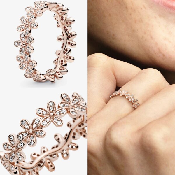 62056-a2302e.jpg Bague de fiançailles femme Couronne de diadème princesse en argent Sterling 925