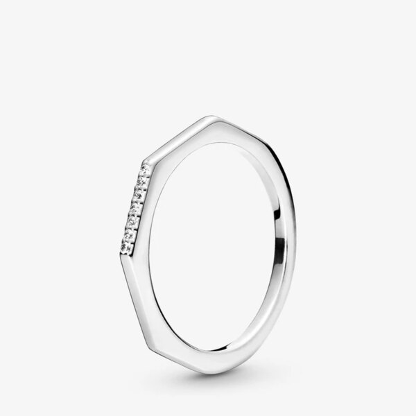Bague de fiançailles femme Couronne de diadème princesse en argent Sterling 925