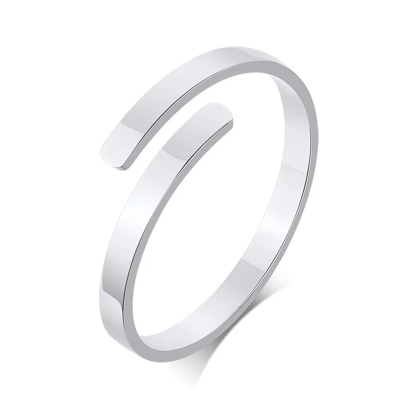 Blank Ring Silver