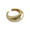 bague de fiançailles homme coréennes simples de couleur argent faites à la main pour femmes