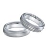 bague de promesse de Couple imperméables de haute qualité, pour hommes et femmes, ne se décolore jamais