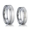 bague de promesse pour amoureux occidentaux de haute qualité, ensemble pour lui et lui