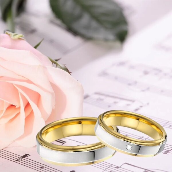 62781-b4f243.jpg bague de promesse simples pour hommes et femmes, plaqué or 18 carats, bijoux en acier inoxydable