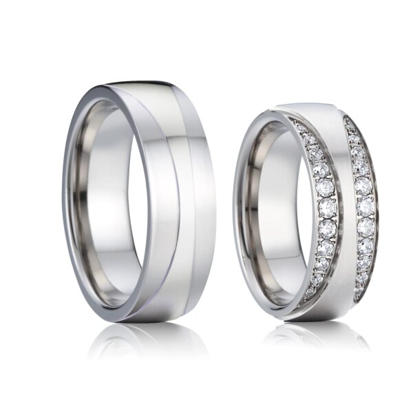 62893-2fb1ff.jpg bague de promesse de Couple imperméables de haute qualité, pour hommes et femmes, ne se décolore jamais