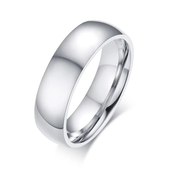 bague de promesse Alliances de base pour hommes et femmes, nom personnalisé, date personnalisée, Love Info Promise