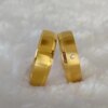 bague de promesse classiques pour hommes et femmes, ensembles de Couples, en plaqué or 18k occidental