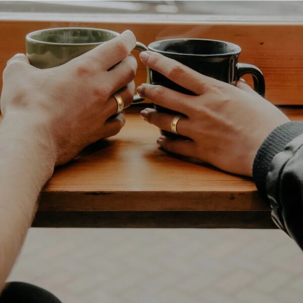 bague de promesse pour femmes et hommes, bijoux de fiançailles, service gravé, russe, espagnol, portugais