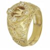 bague de fiançailles homme Ensemble de bijoux de luxe pour hommes et femmes, bague en or pour documents