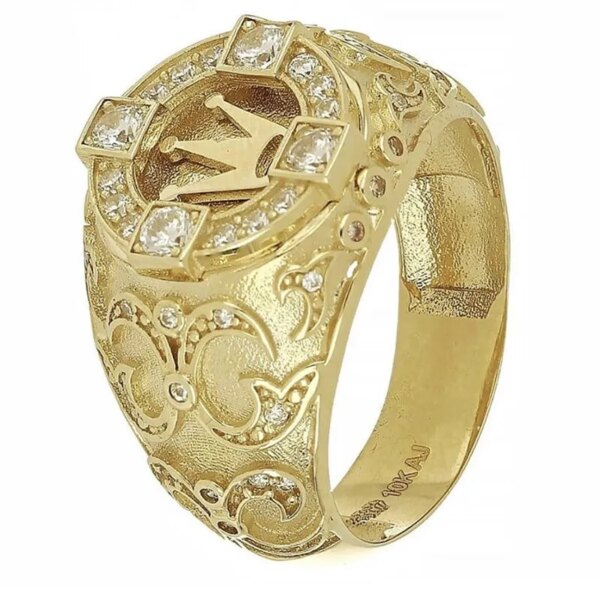 bague de fiançailles homme Ensemble de bijoux de luxe pour hommes et femmes, bague en or pour documents