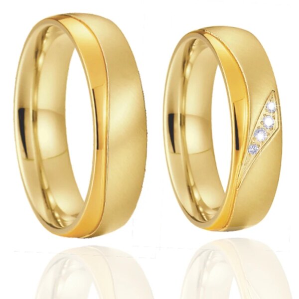 bague de promesse pour Couples amoureux, cadeau d'anniversaire de promesse d'alliance