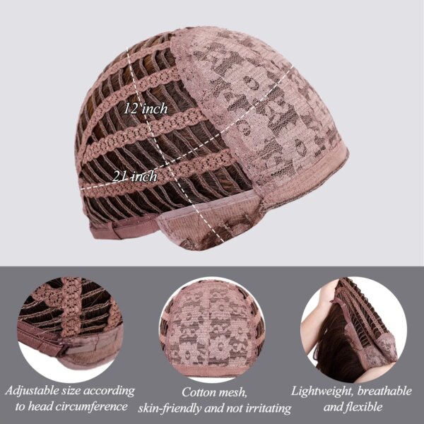 perruque synthétique bouclée longue pour femmes