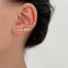 boucle d oreille grimpante à crochet d'oreille préal pour femmes, manchette d'oreille d'escalade, pas de piercing