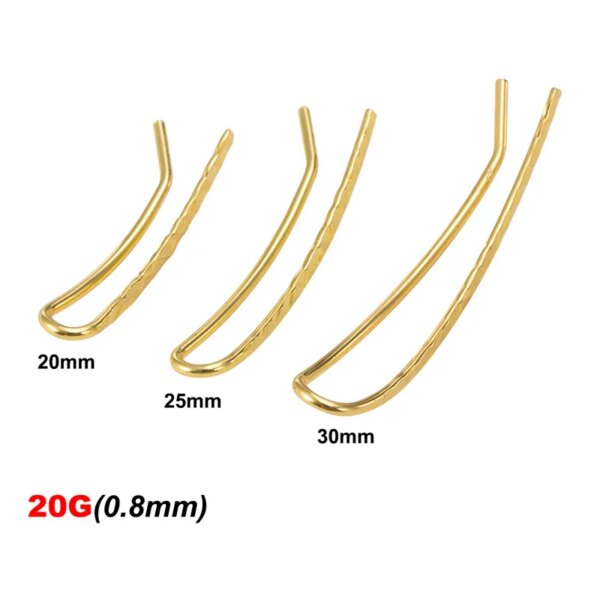 boucle d oreille grimpante clip en forme de U pour femme, manchette d'oreille, piercing, or, argent, document