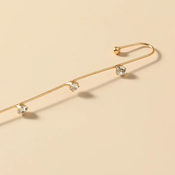 boucle d oreille grimpante Bohémiennes à Crochet en Clip pour Femme, Bijoux de Grimpe