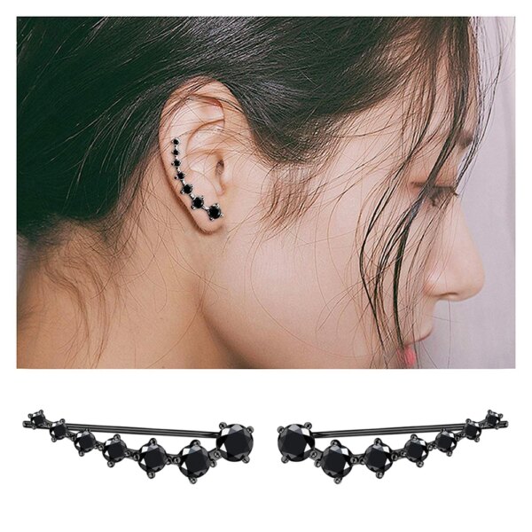 boucle d oreille grimpante CitroEar Hoop Climbers pour femmes, 7 mancommuniste d'oreille