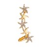 boucle d oreille grimpante sulfen Argent et Or pour Femme, réinitialisation d'Escalade, Bijoux Bohème en Clip
