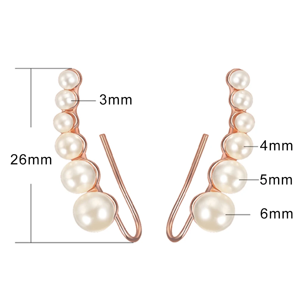 RoseGold-White Pearl