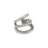 boucle d oreille grimpante en argent Sterling 925, chaîne à Clip pour femmes, Zircon étoile, pompon, à la mode
