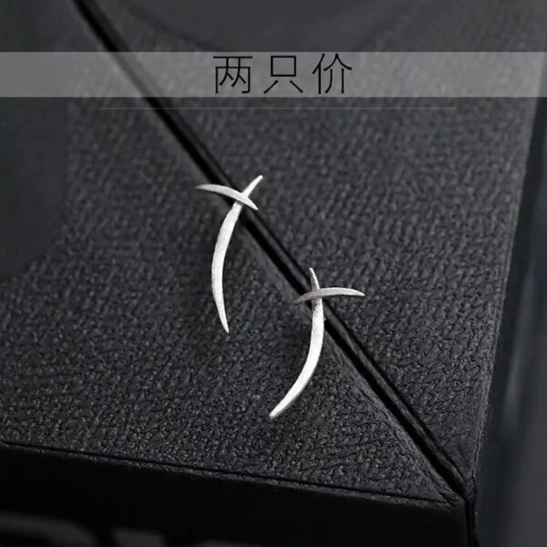 boucle d oreille grimpante en argent Sterling 925 pour femmes et filles, bijoux fins hypoallergéniques