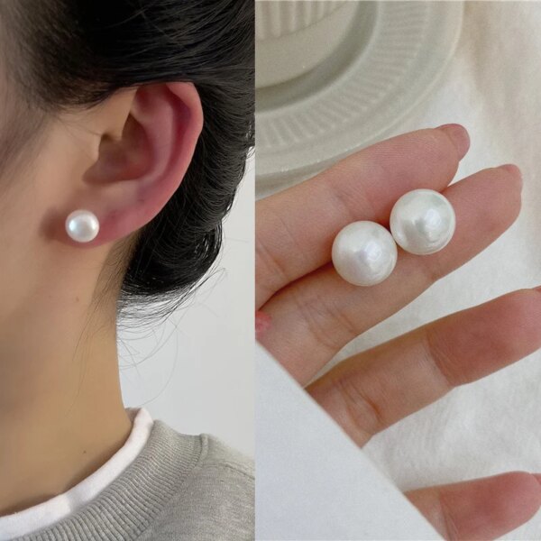 boucles d oreilles mariée  Tous les types de boucles d'oreilles en Imitation de perle avec zircon cubique