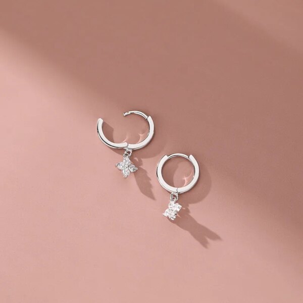 69691-6658b8.jpg boucles d oreilles mariée en argent Sterling 925, doux, tempérament Simple
