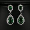69843-d59216.jpg boucles d oreilles mariée en forme de goutte d'eau pour femmes, breloques, longues