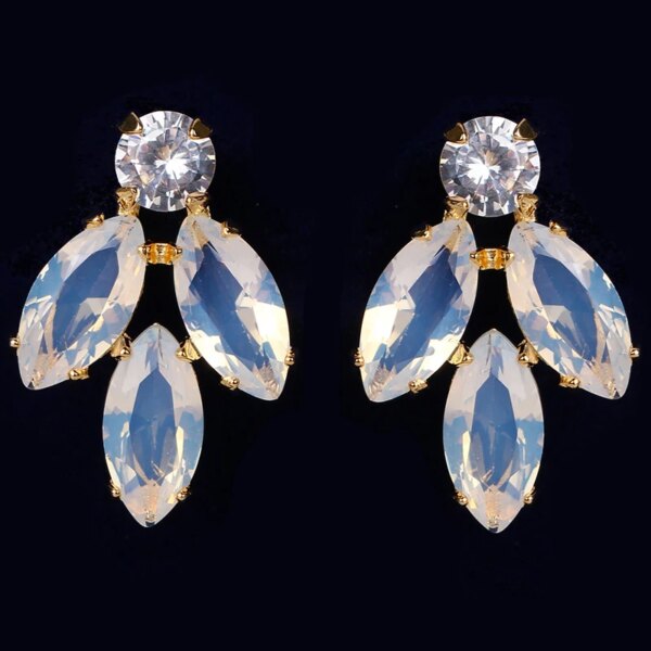 boucles d oreilles mariée en argent pour femmes, bijoux mignons, en forme de fleur