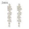 69970-bbdab0.jpg boucles d oreilles mariée pendantes pour femmes, en or blanc, en cristal
