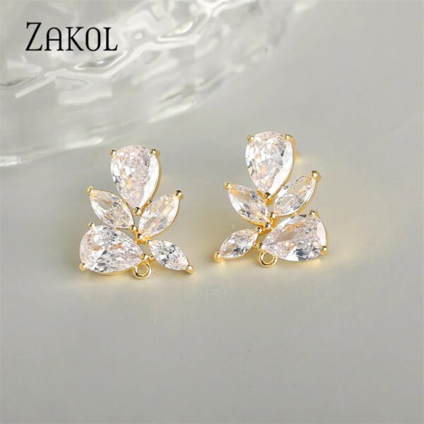 70299-a980e5.jpg boucles d oreilles mariée en Forme de Goutte d'Eau Cubique, Bijoux à Faire Soi-Même