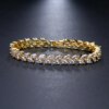 boucles d oreilles mariée en forme de feuille pour femmes, en Zircon