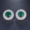 boucles d oreilles mariée pour femme, bijoux de mariage, Zircon cubique