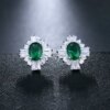 boucles d oreilles mariée pour femme, bijoux de mariage, Zircon cubique
