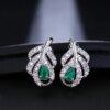 70707-5733b9.jpg boucles d oreilles mariée pour femme, bijoux de mariage, Zircon cubique