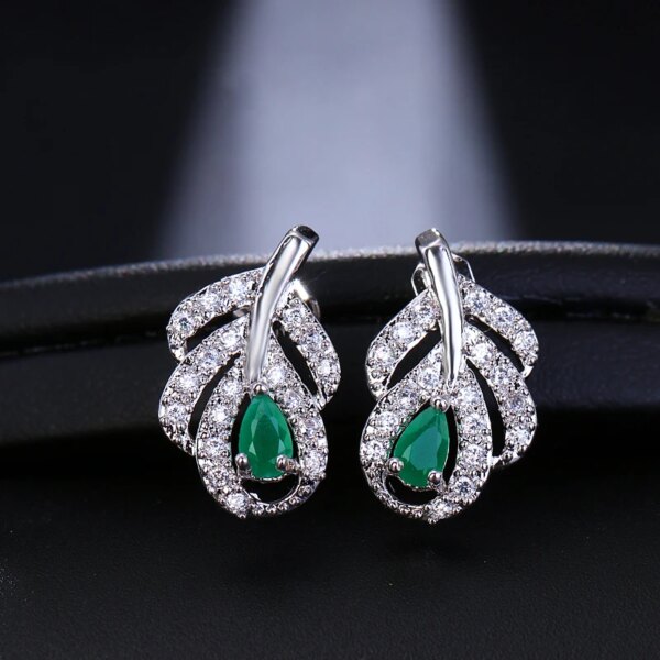 70707-5733b9.jpg boucles d oreilles mariée pour femme, bijoux de mariage, Zircon cubique