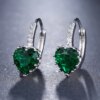 boucles d oreilles mariée pour femme, bijoux de mariage, Zircon cubique