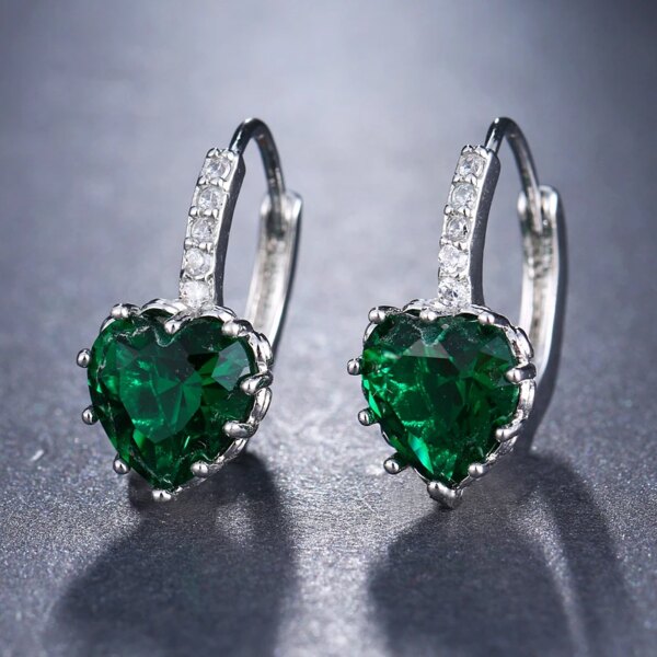 boucles d oreilles mariée pour femme, bijoux de mariage, Zircon cubique