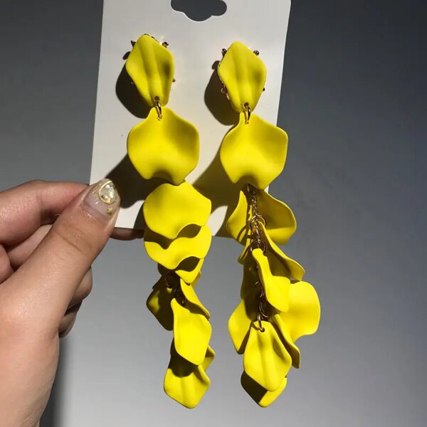 70841-3809e2.jpg boucles d oreilles mariée longue en forme de fleur, bijoux fantaisie pour soirée