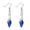 boucles d oreilles mariée goutte d'eau brillantes pour femmes, boucles d'oreilles élégantes