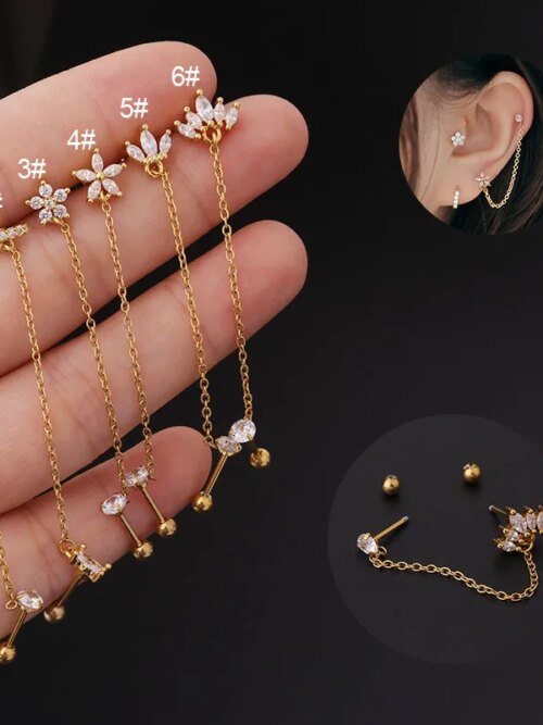 70976-bddd2e.jpg Boucle d oreille 2 trous à Double Perçage pour Femme et Adolescent